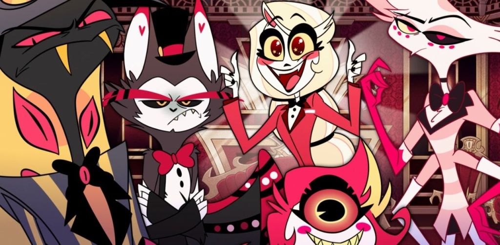 I personaggi della serie d'animazione Hazbin Hotel.